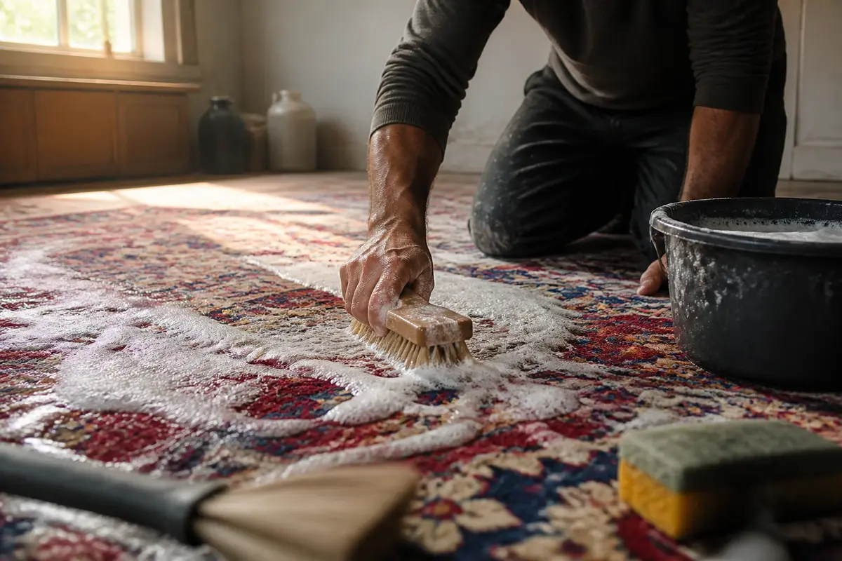 Tapijt schoonmaken met waspoeder: handige tips en stappen